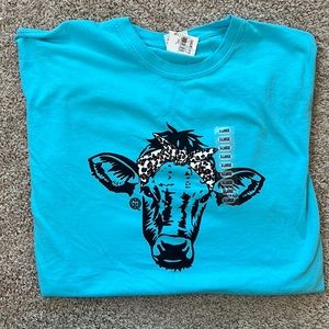 Comfort Colors T-shirt with Cow